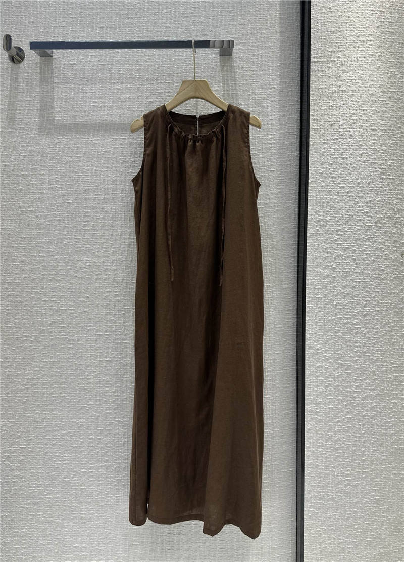 the row round neck striped vest dress replica d&g clothing