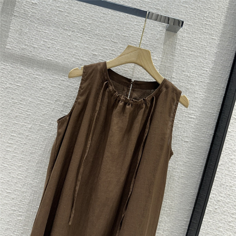 the row round neck striped vest dress replica d&g clothing