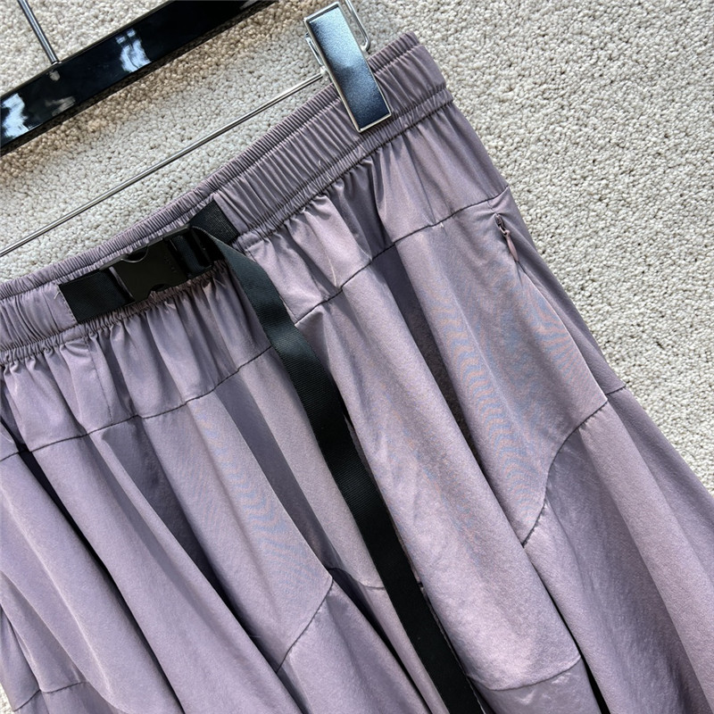 Pra*a silhouette workwear style trousers skirt replica clothing sites