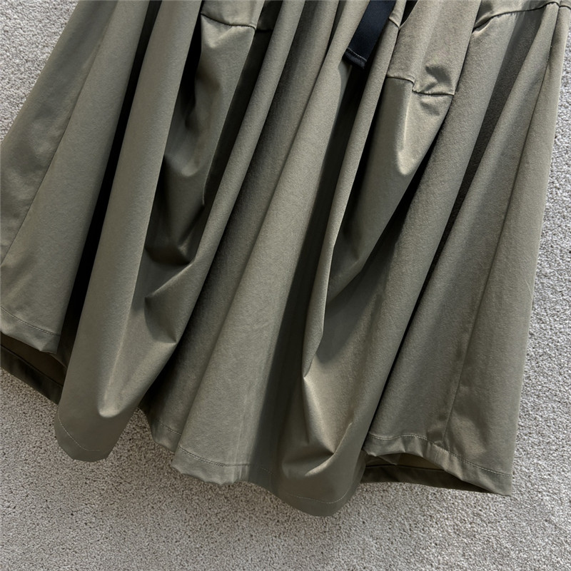 Pra*a silhouette workwear style trousers skirt replica clothing sites