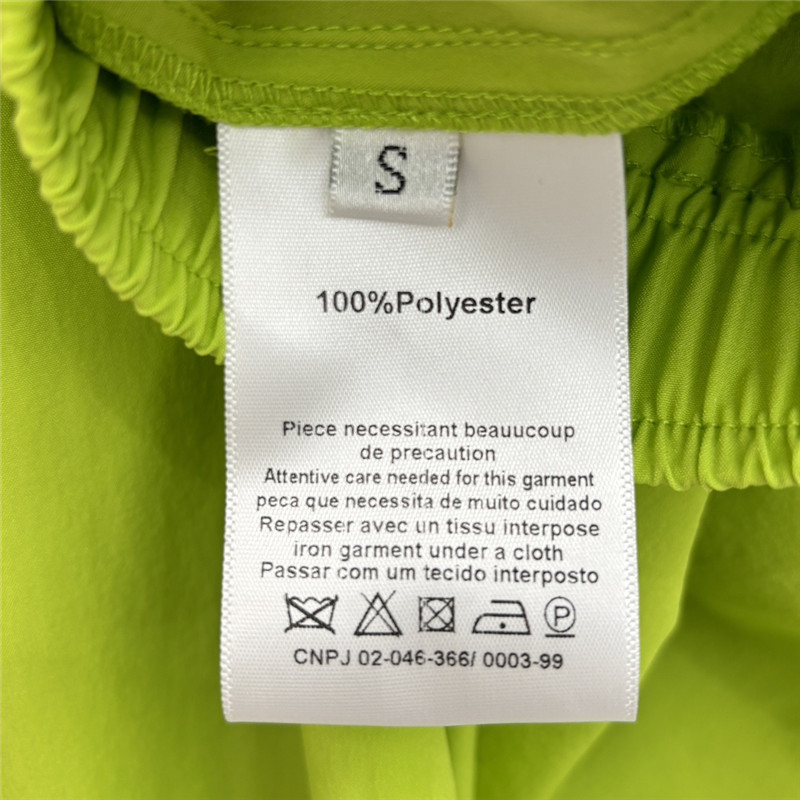 Pra*a functional buckle cuff casual pants replica clothing