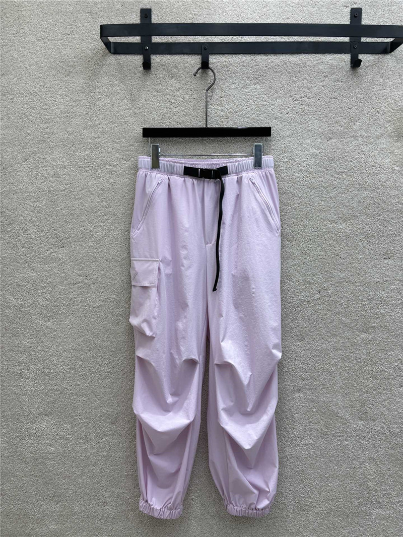 Prada functional buckle cuff casual pants replica clothing