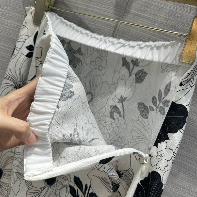 zimm linen cotton A-line long skirt replica clothing sites