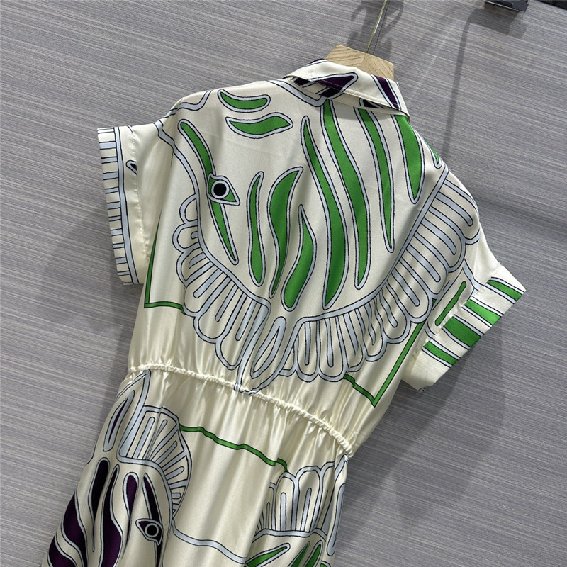 tory burch position print silk dress replica d&g clothing