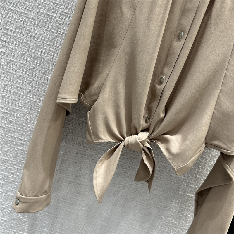 The R0w texture small shirt replica clothing