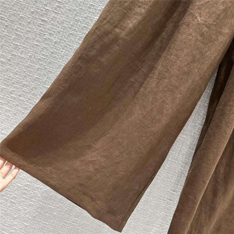 The R0w pleated straight pants replica clothing sites