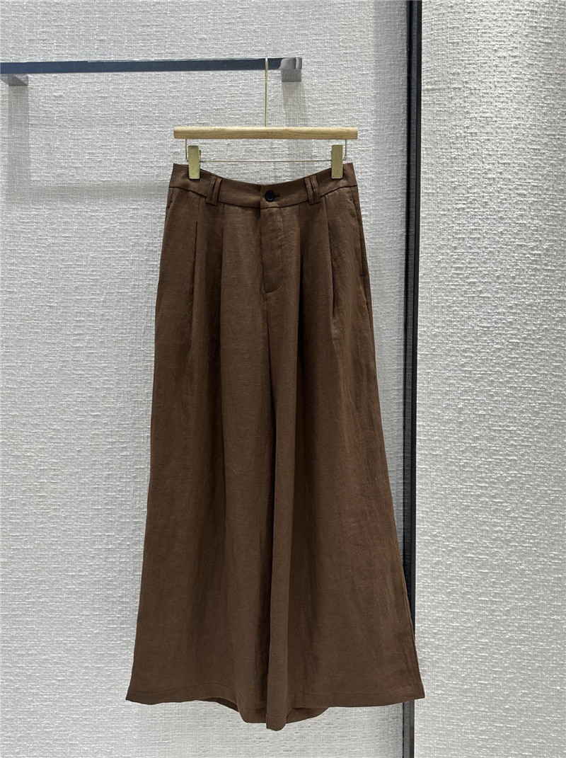 The R0w pleated straight pants replica clothing sites