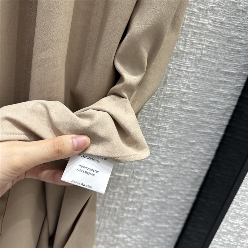 The R0w pleated crew neck vest long dress replica clothing