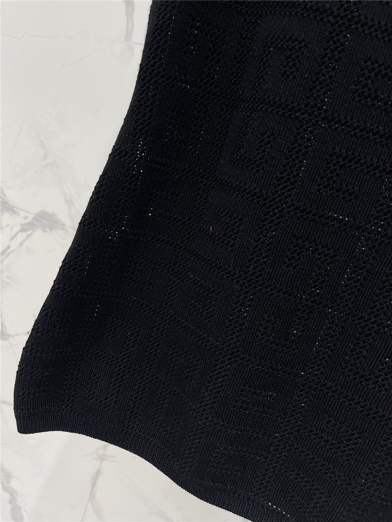 Givenchy hollow jacquard letter vest replica clothes