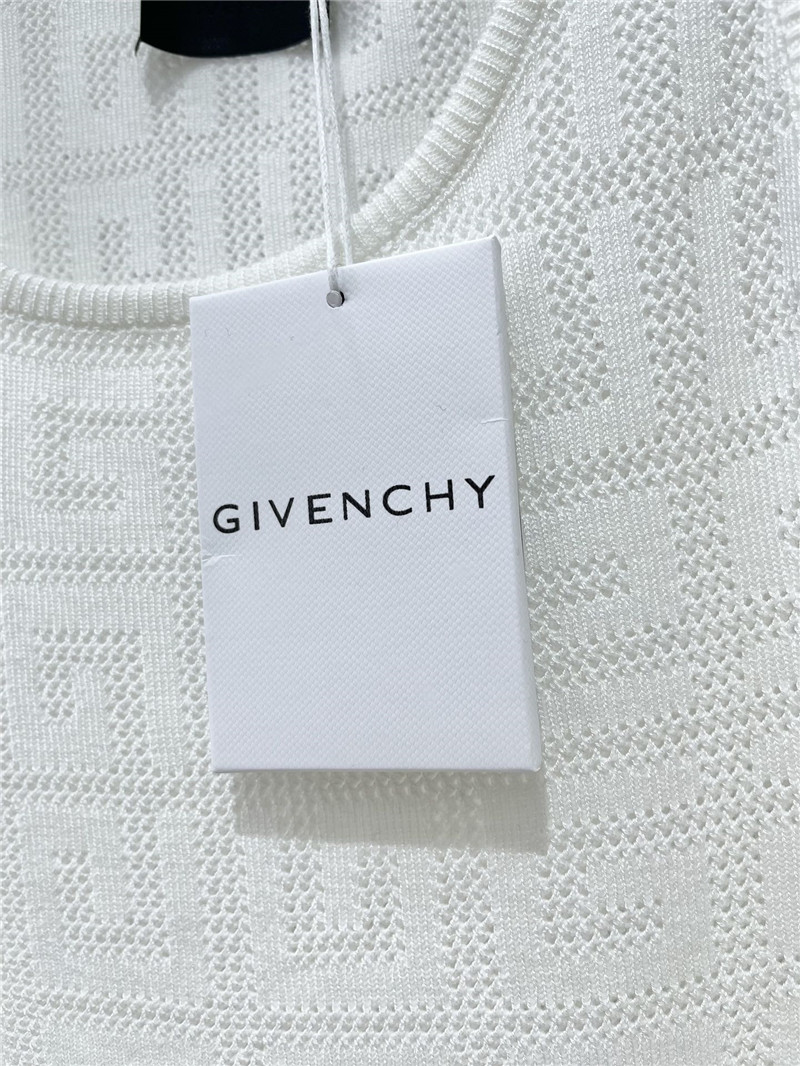Givenchy hollow jacquard letter vest replica clothes