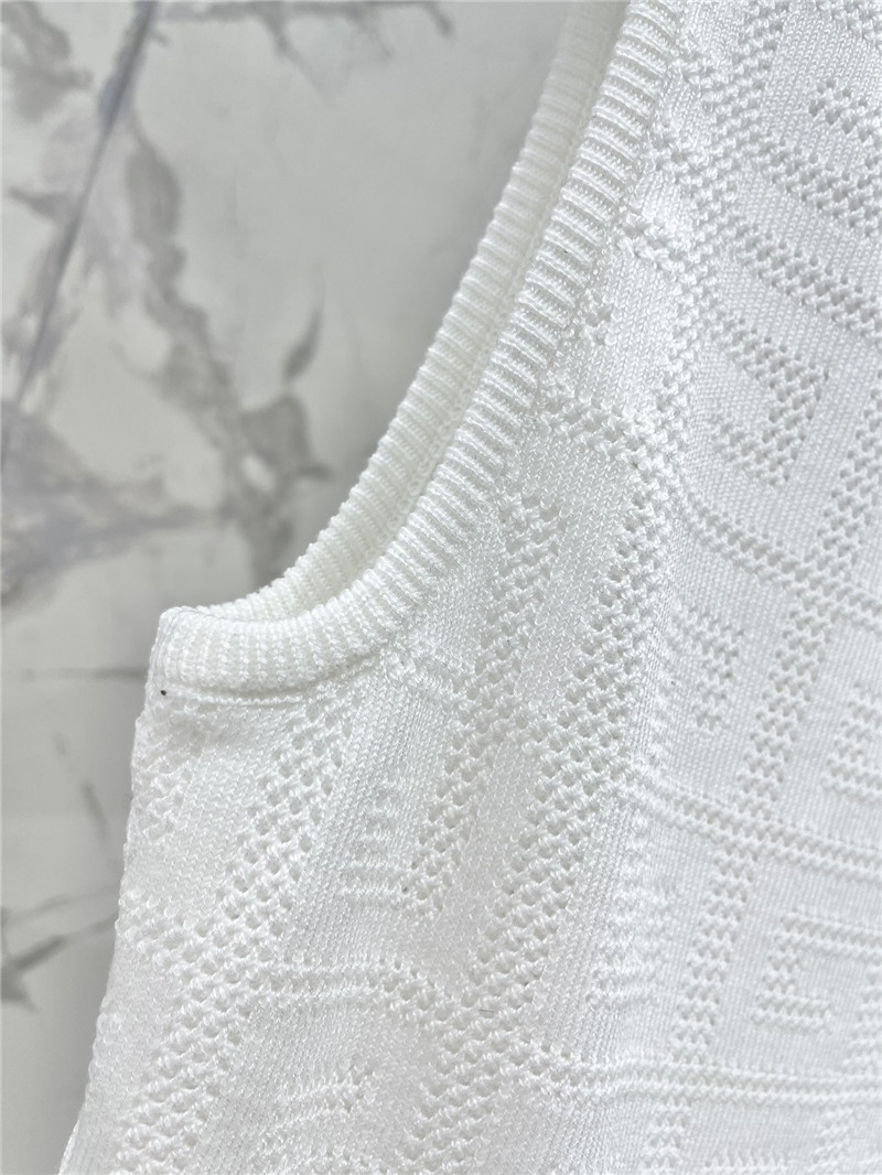 Givenchy hollow jacquard letter vest replica clothes