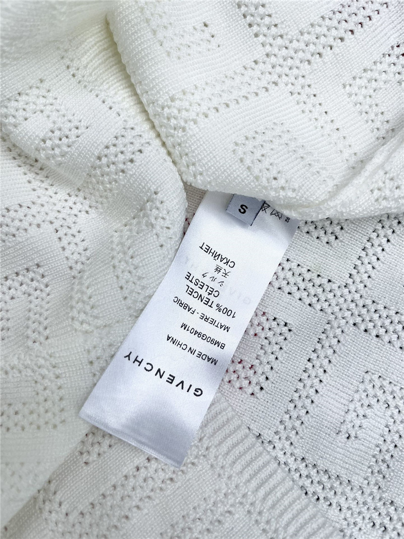 Givenchy hollow jacquard letter vest replica clothes