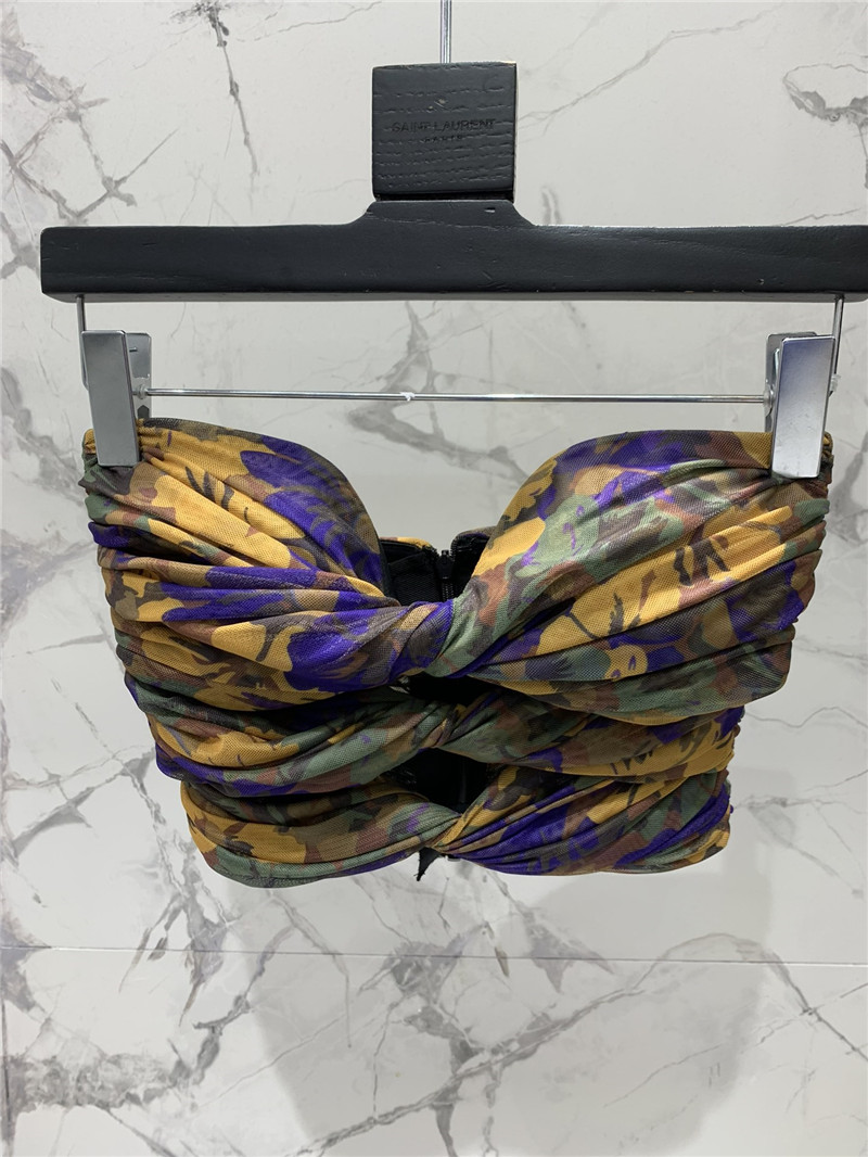 Y51 floral tube top replica clothing sites