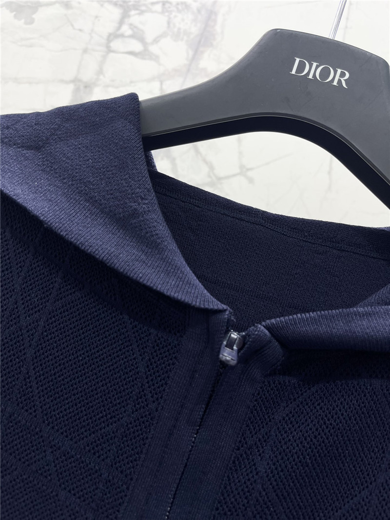 d10r new knitted D1am0nd pattern suit replicas clothes