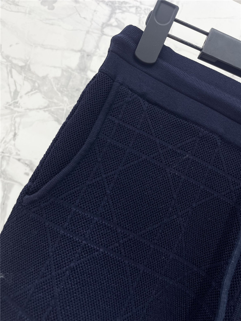 d10r new knitted D1am0nd pattern suit replicas clothes