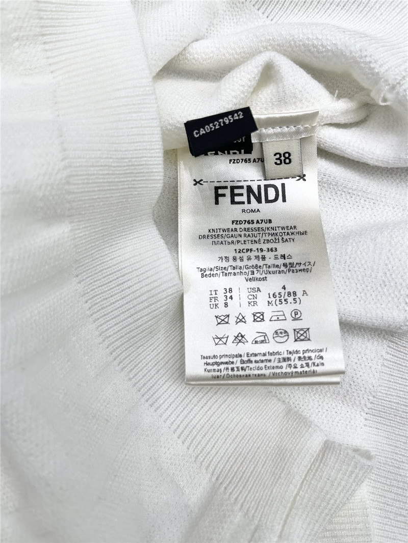 F**di double f letter knitted vest replicas clothes