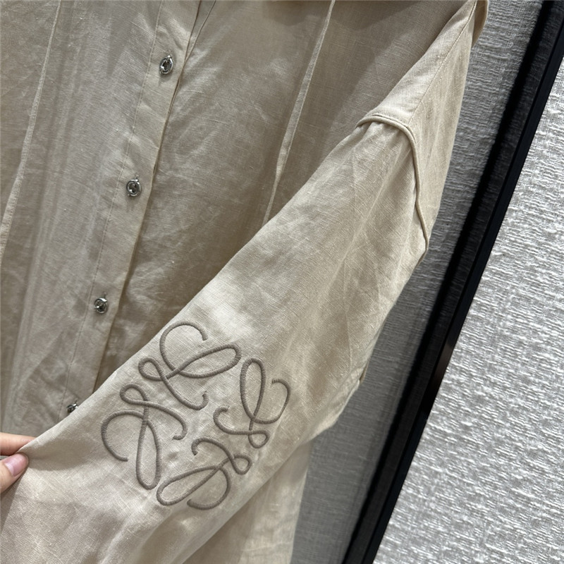 L0ew* shirt-style light jacket replica clothes