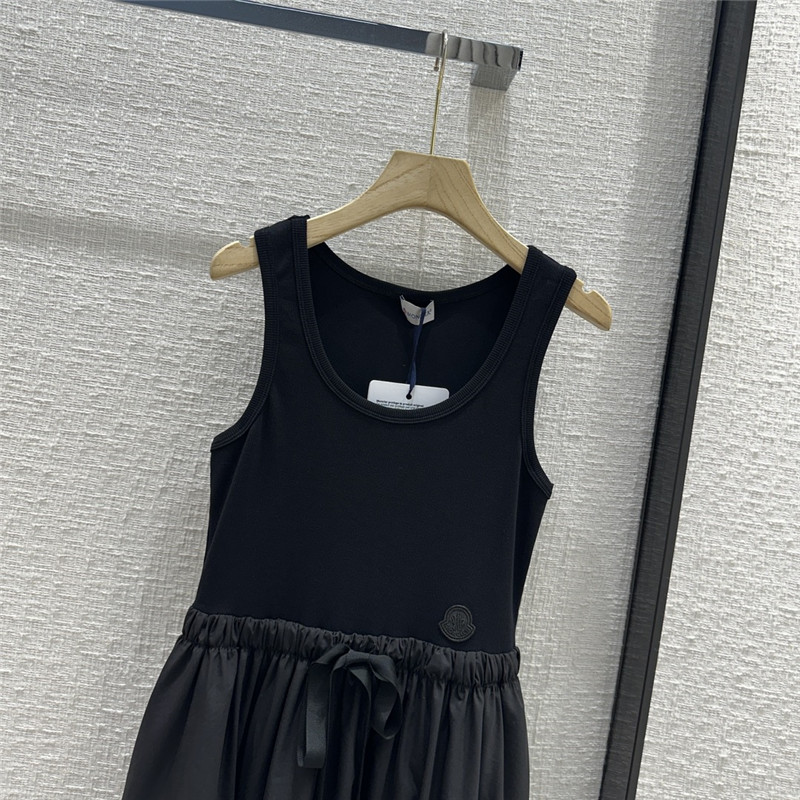 Moncler vest patchwork long skirt replicas clothes