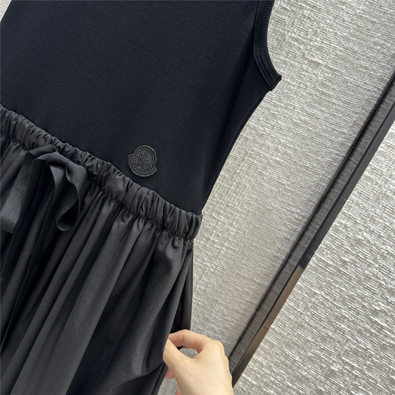 Moncler vest patchwork long skirt replicas clothes