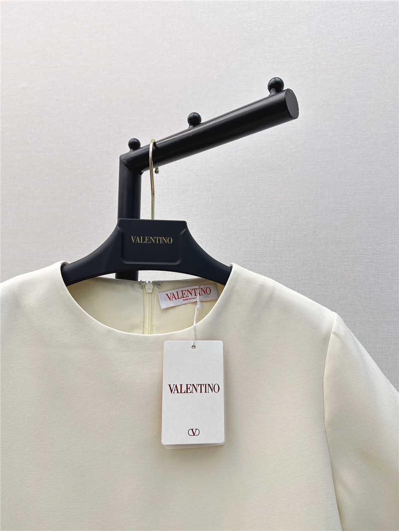 Va1e*ntin0 ruffled fishtail dress replica d&g clothing