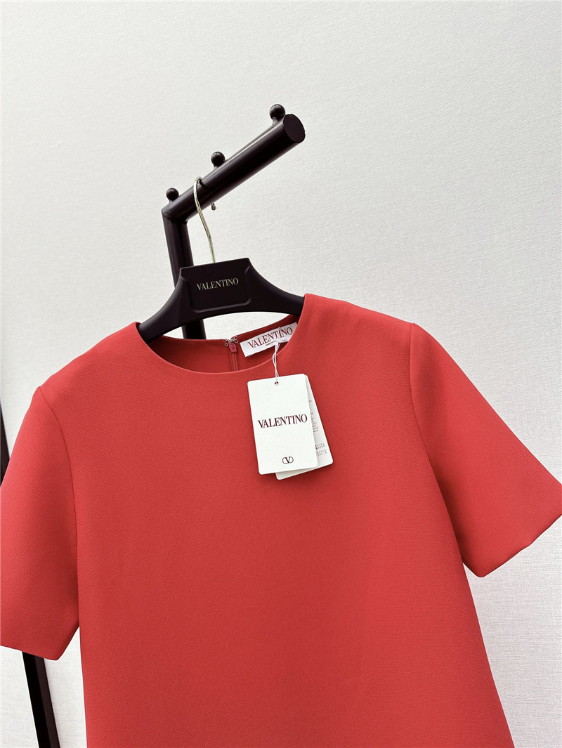 Va1e*ntin0 ruffled fishtail dress replica d&g clothing