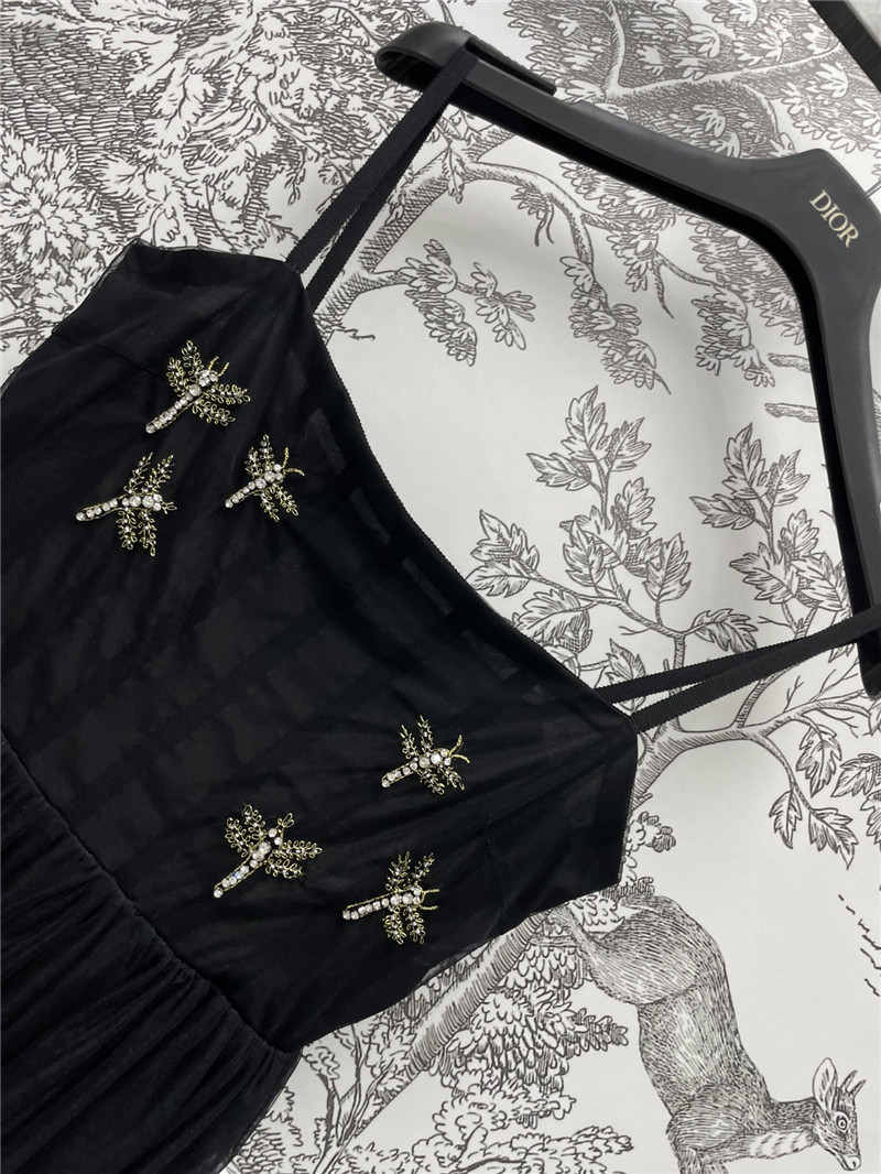 D10r dragonfly embroidered suspender dress replica d&g clothing
