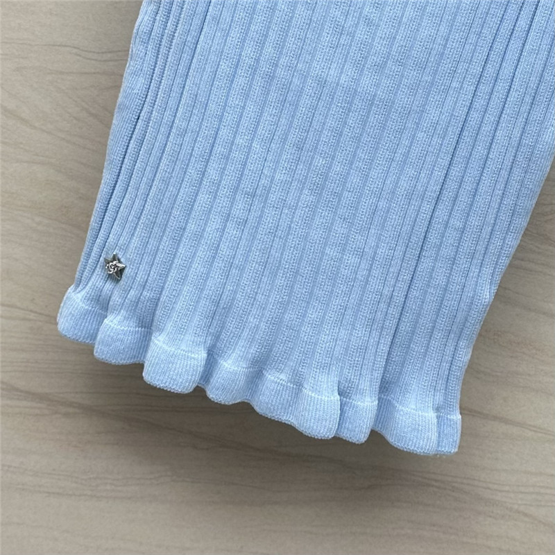 Ch**el knitted cardigan + vest set replica clothes