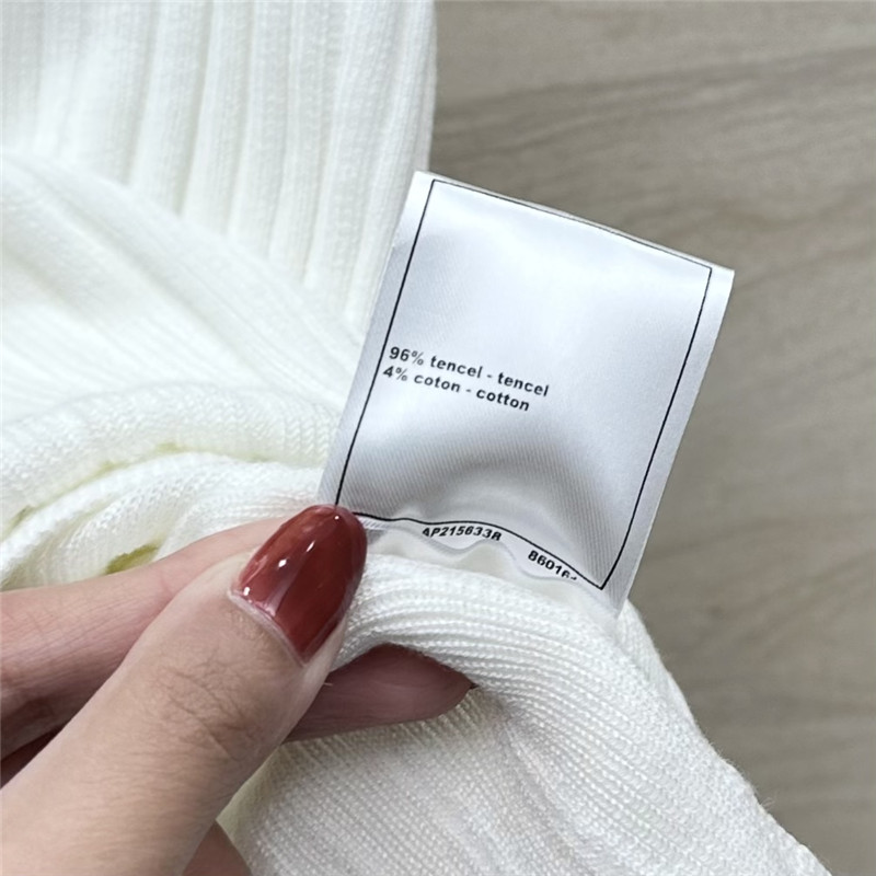 Ch**el knitted cardigan + vest set replica clothes