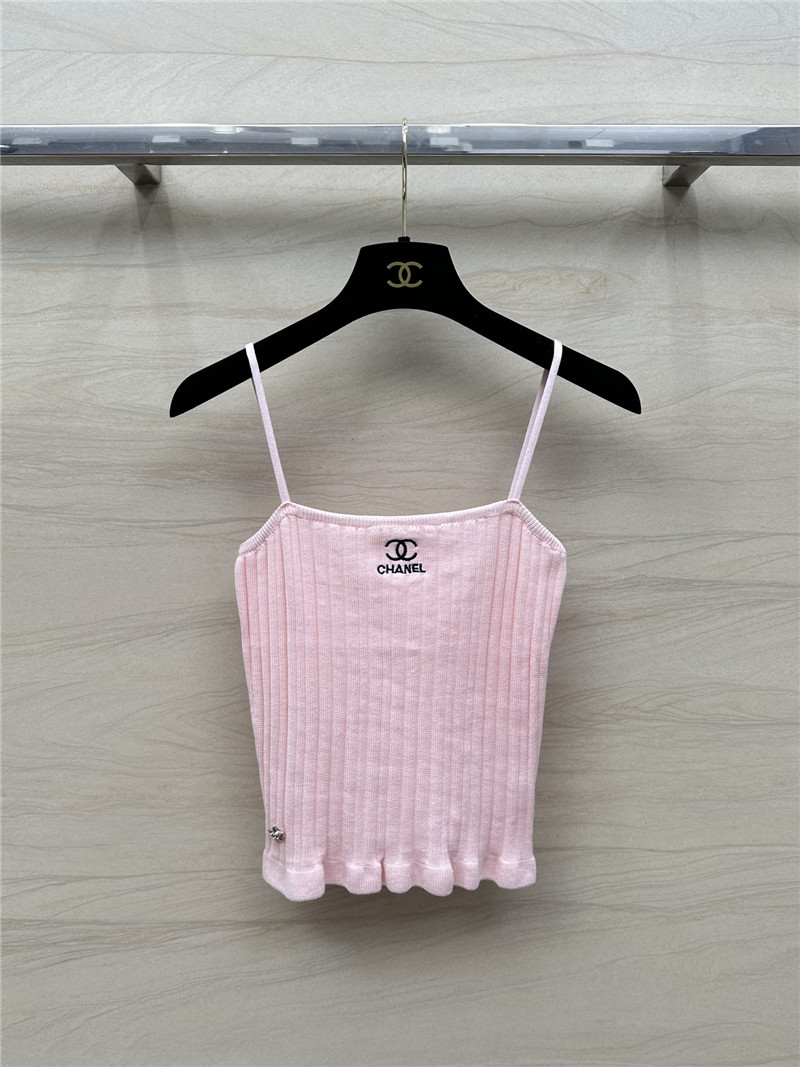 Chanel knitted cardigan + vest set replica clothes