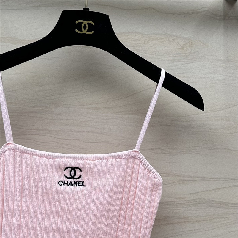 Chanel knitted cardigan + vest set replica clothes