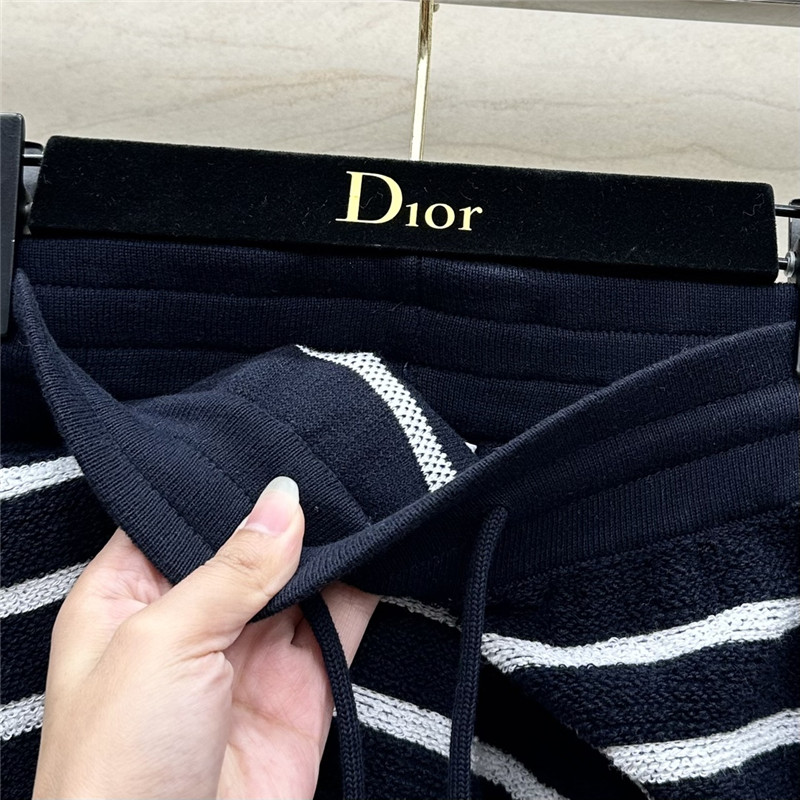 D10r knitted hooded top + shorts set replica clothing sites