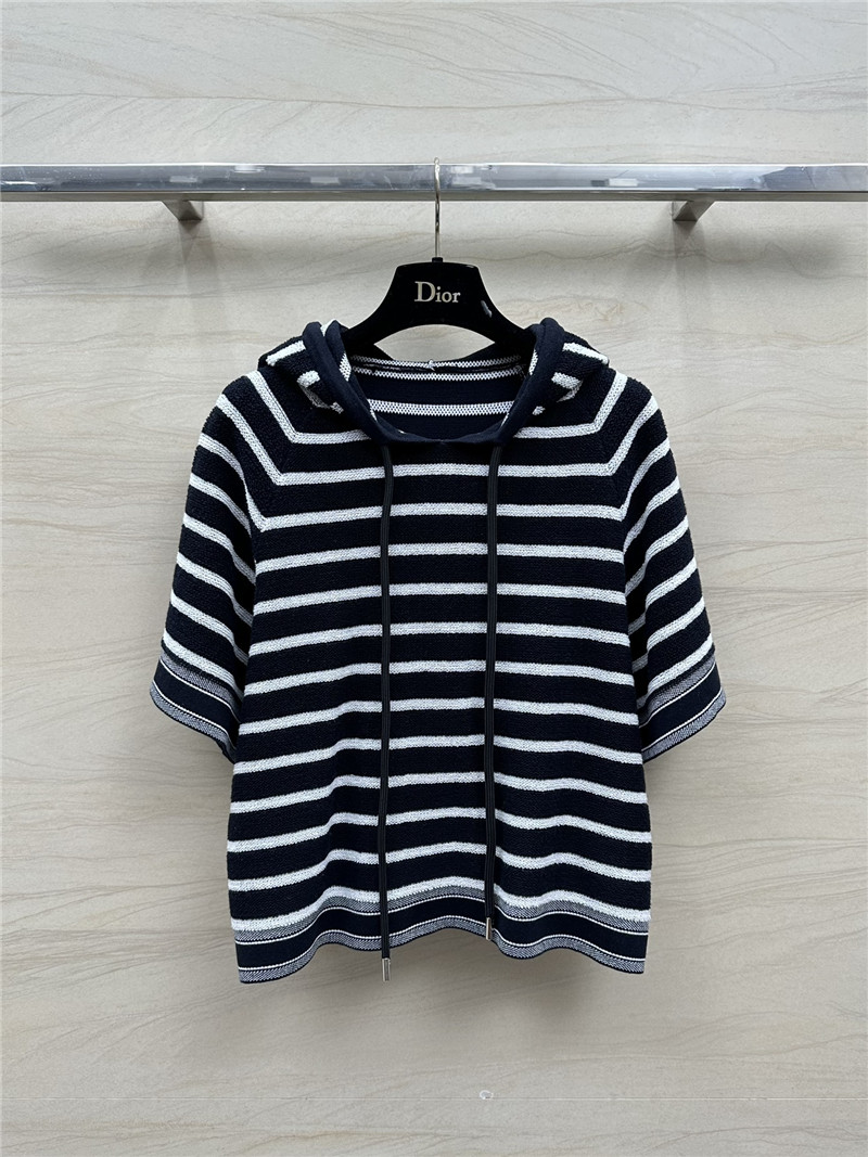 D10r knitted hooded top + shorts set replica clothing sites