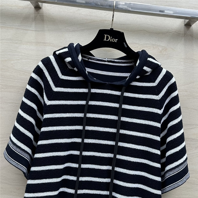 D10r knitted hooded top + shorts set replica clothing sites