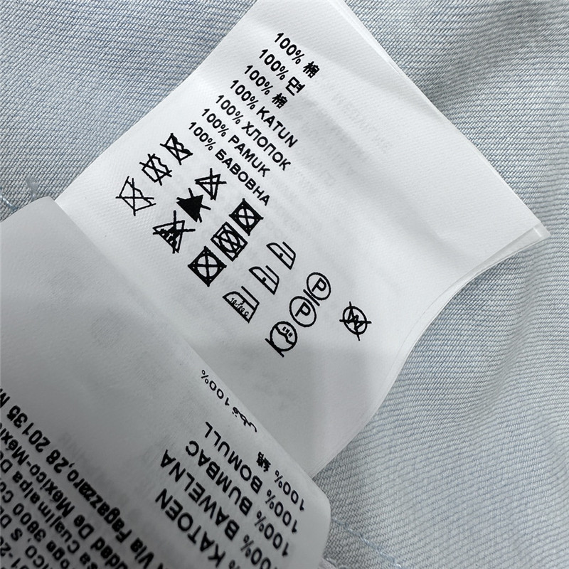 M1um1u embroidered denim skirt replica d&g clothing