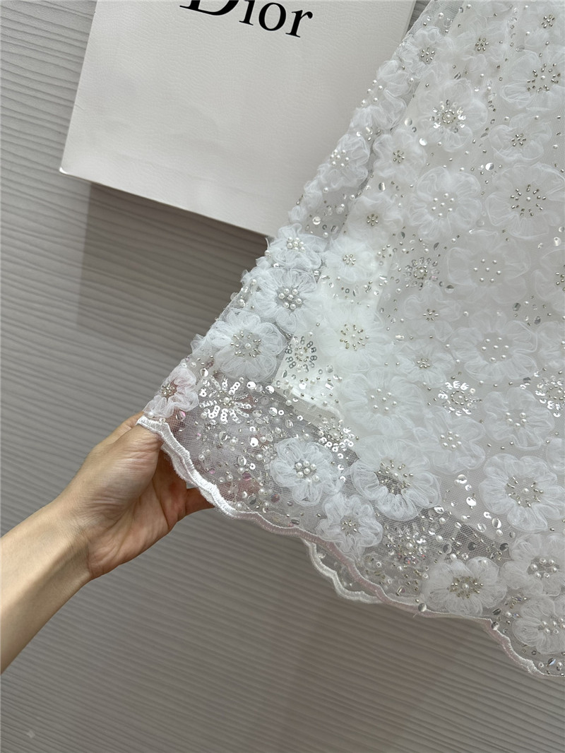 D10r floral sequin lace skirt replica d&g clothing