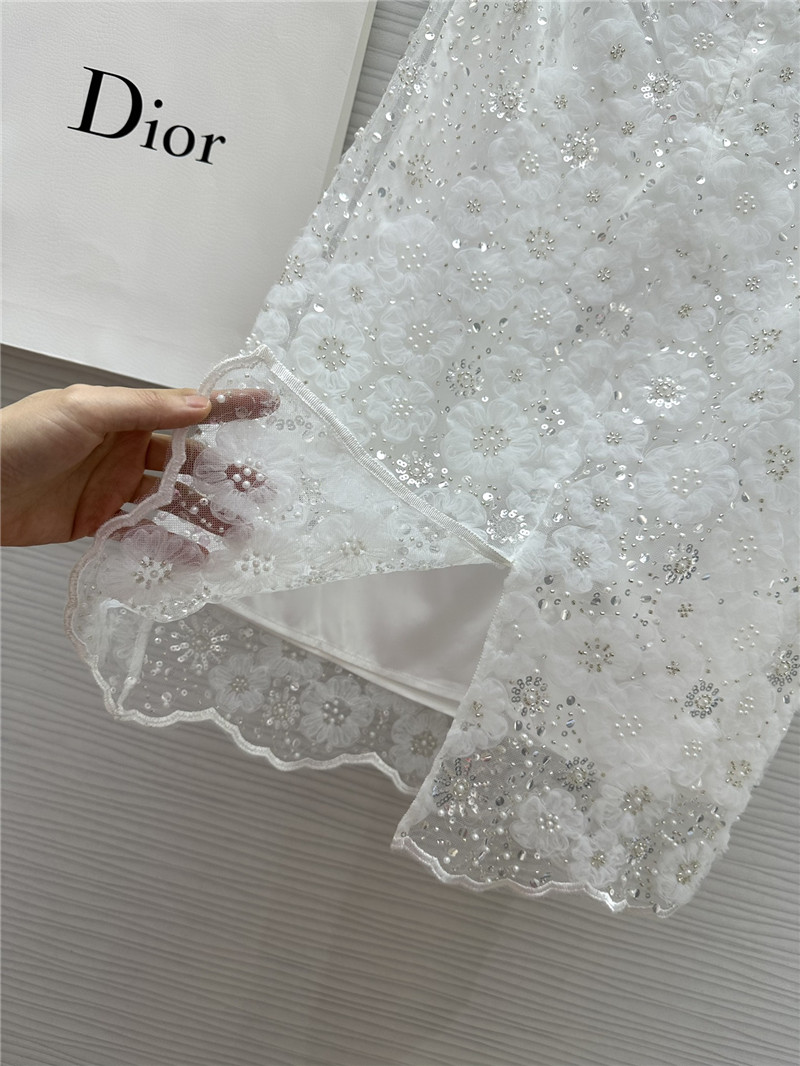 D10r floral sequin lace skirt replica d&g clothing