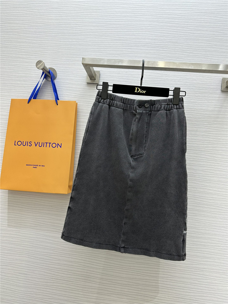 louis vuitton LV distressed skirt cheap replica designer clothes