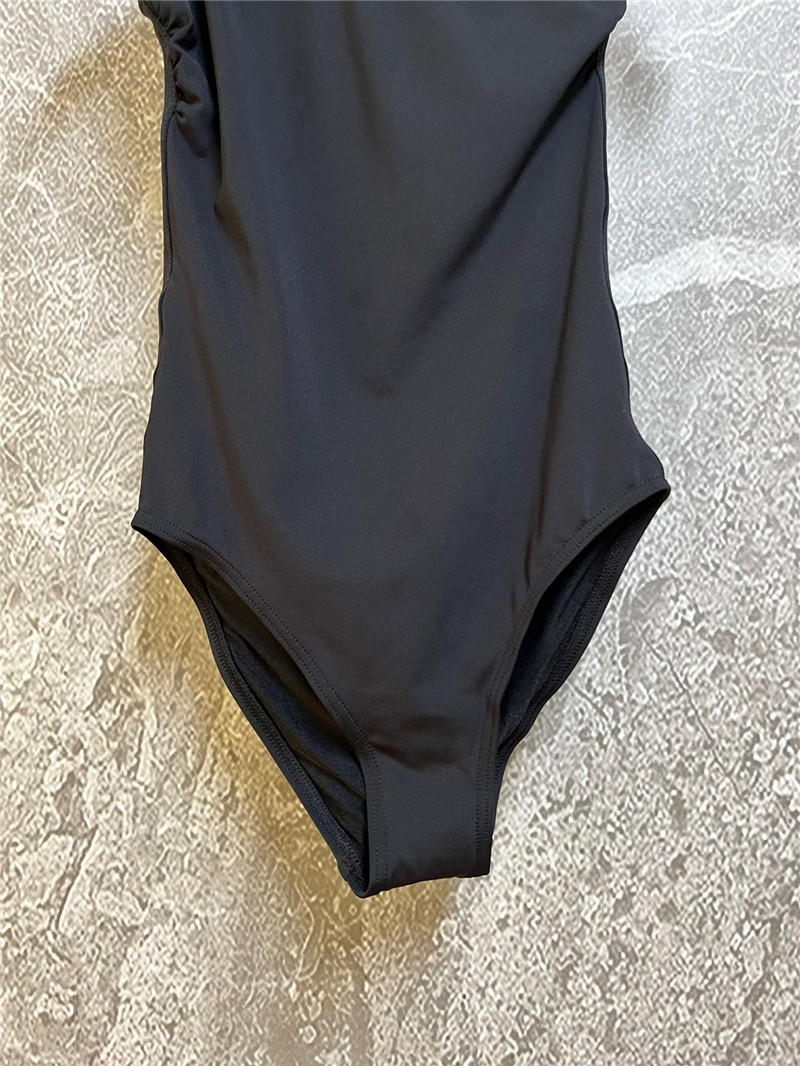 Ch**el one-shoulder swimsuit replica designer clothes