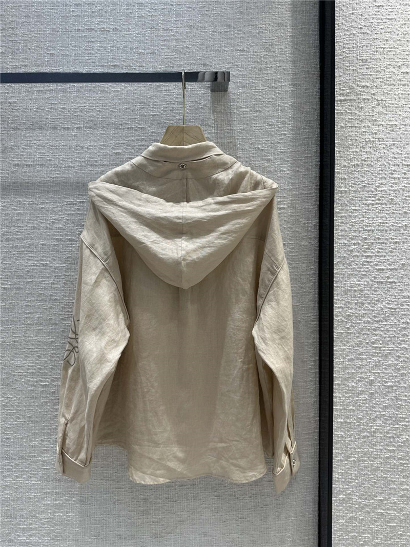 L0ew* womens hooded shirts