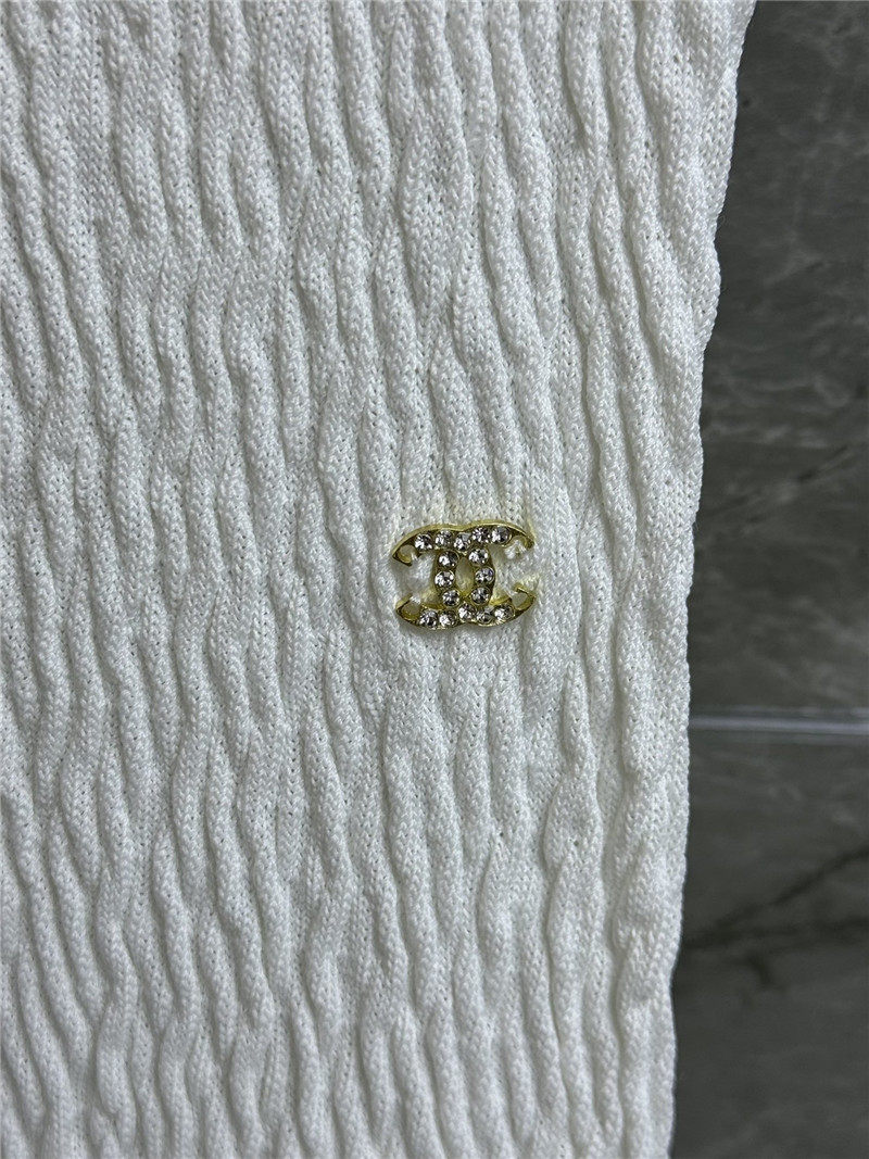 Chanel ruffled knitted skirt replica clothes