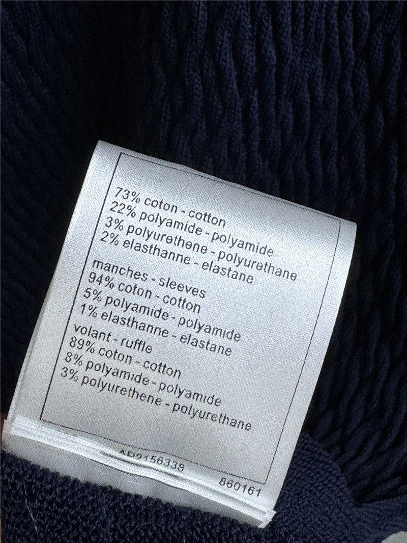 Ch**el ruffled knitted skirt replica clothes