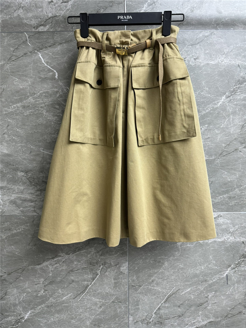 prada large pocket skirt replica clothing sites