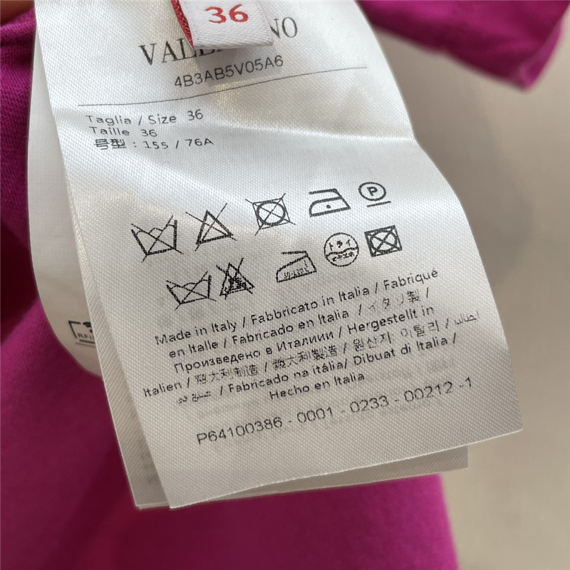 valentino cotton t-shirt replica designer clothes