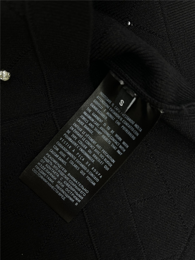 Balmain slim waist knitted dress replica designer clothes