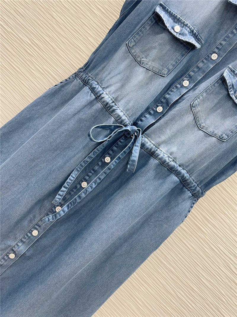 prada vintage denim dress replica designer clothes