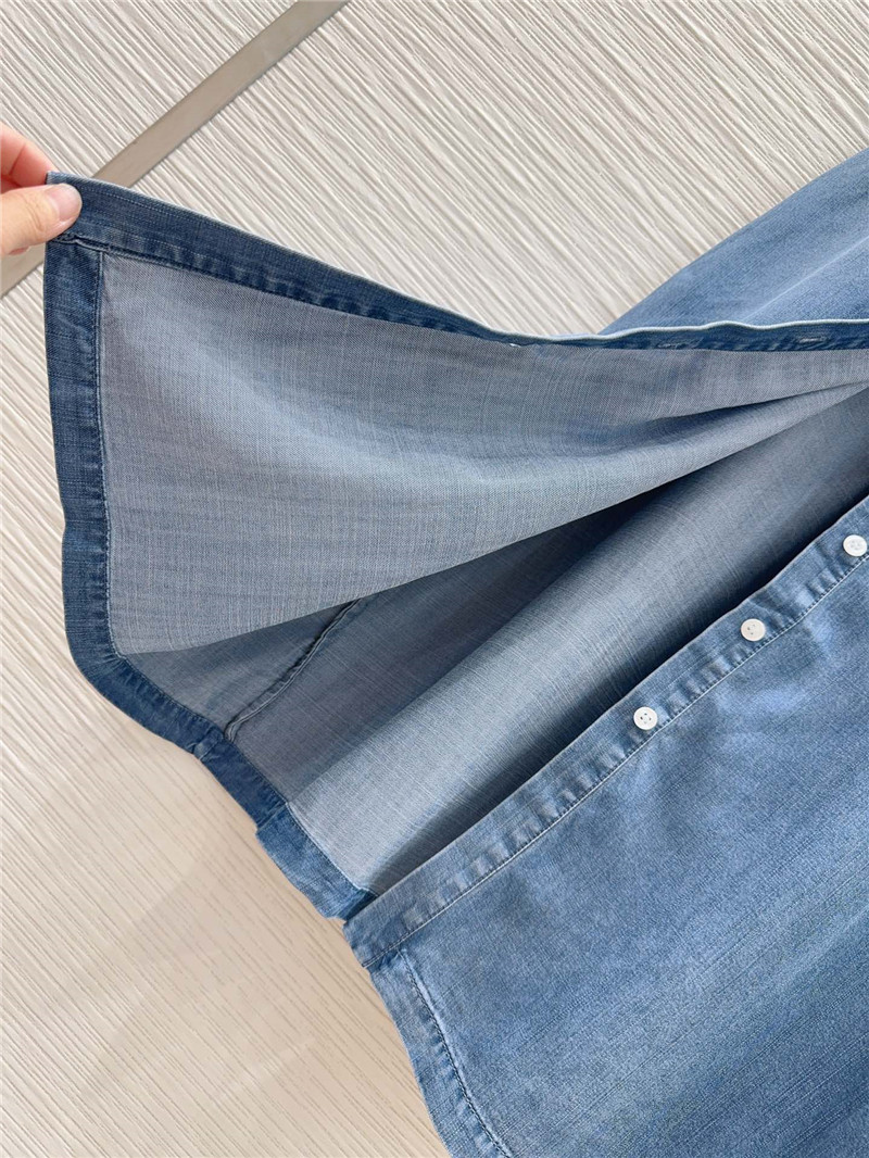 prada vintage denim dress replica designer clothes