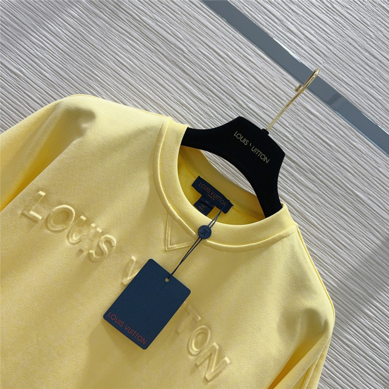 louis vuitton LV five-quarter sleeve top + shorts set replica clothes