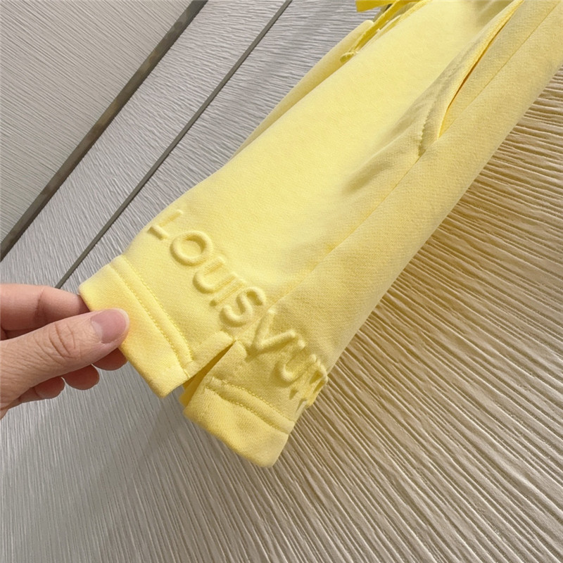 louis vuitton LV five-quarter sleeve top + shorts set replica clothes