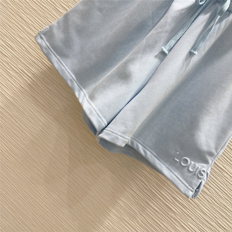 l0vis Vvtt0n lv five-quarter sleeve top + shorts set replica clothes