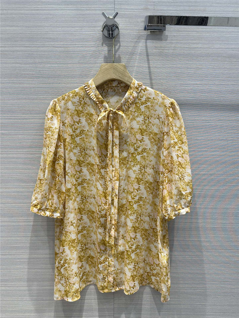 celine vintage french elegant silk shirt replicas clothes